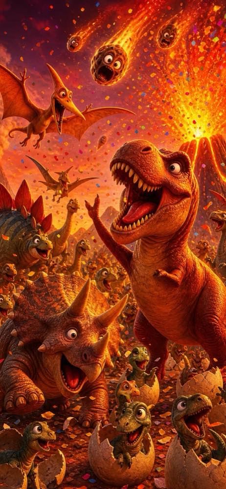 Dinosaur world theme
