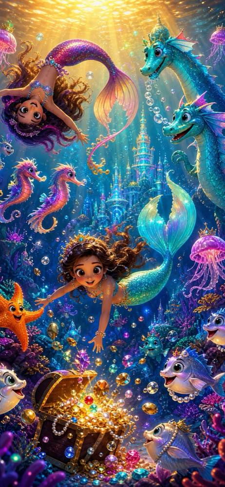 Mermaid world theme