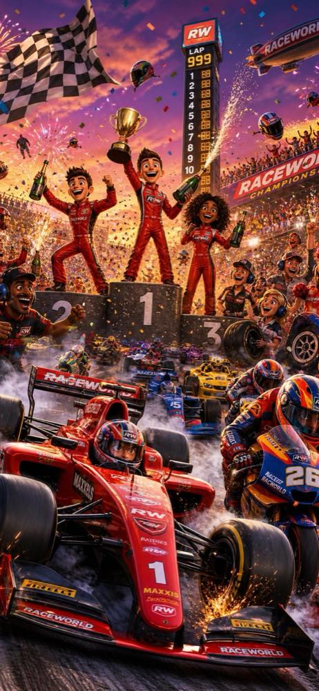 Racing world theme