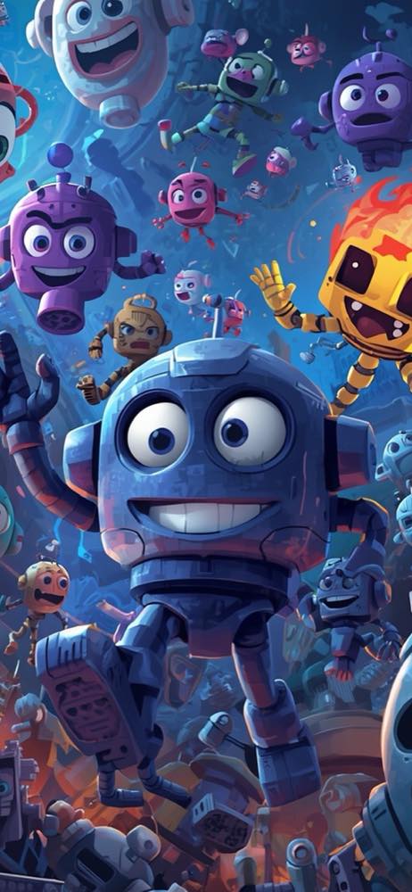 Robot world theme